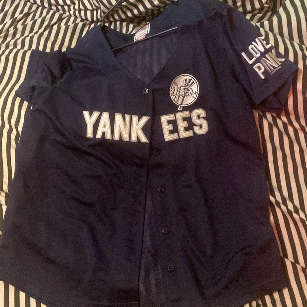PINK New York Yankees jersey